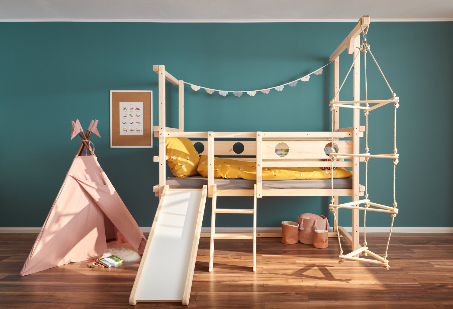 Nachhaltige Materialien im Kinderbett: Warum die nordische Kiefer eine gute Wahl ist