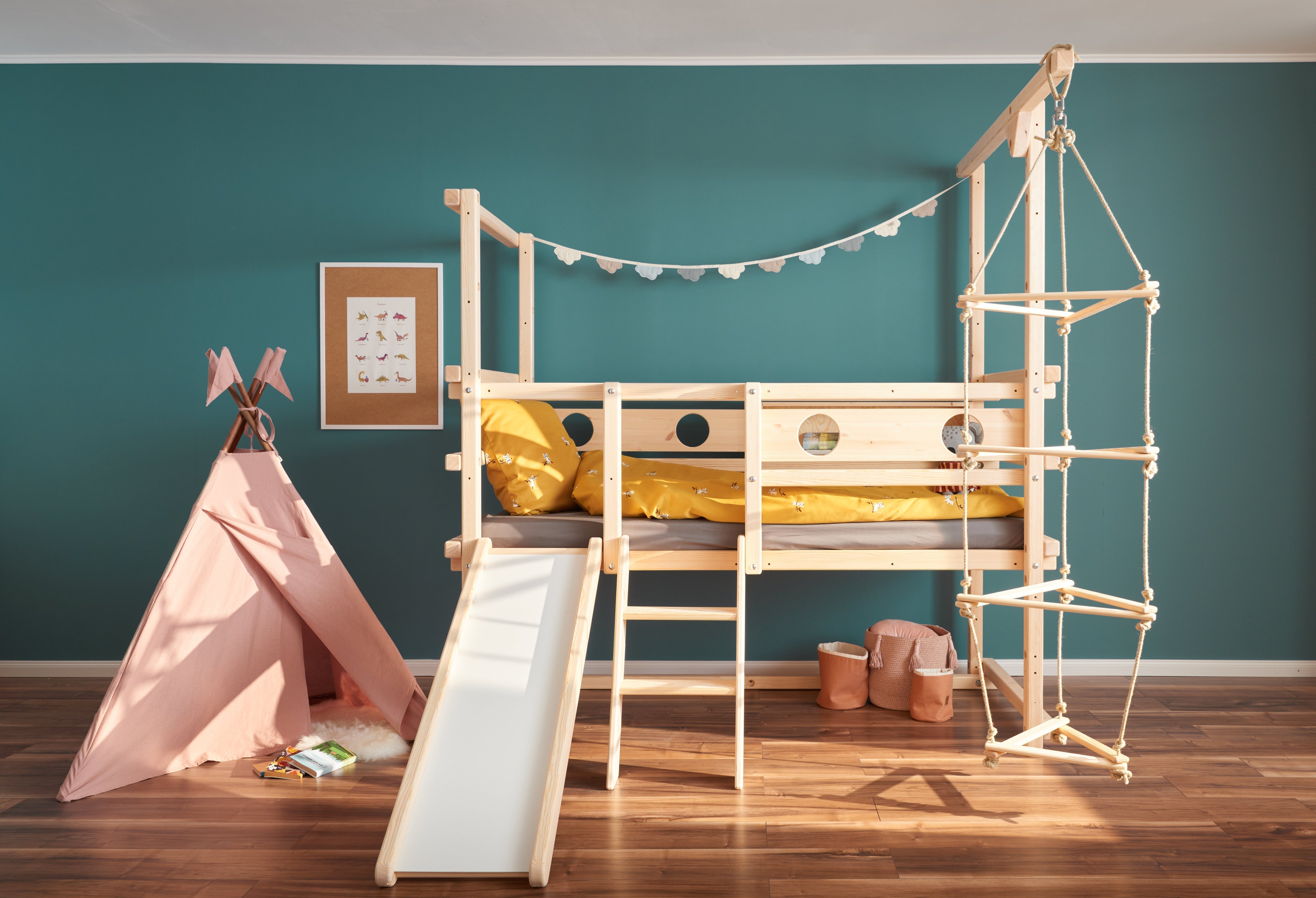 Nachhaltige Materialien im Kinderbett: Warum die nordische Kiefer eine gute Wahl ist
