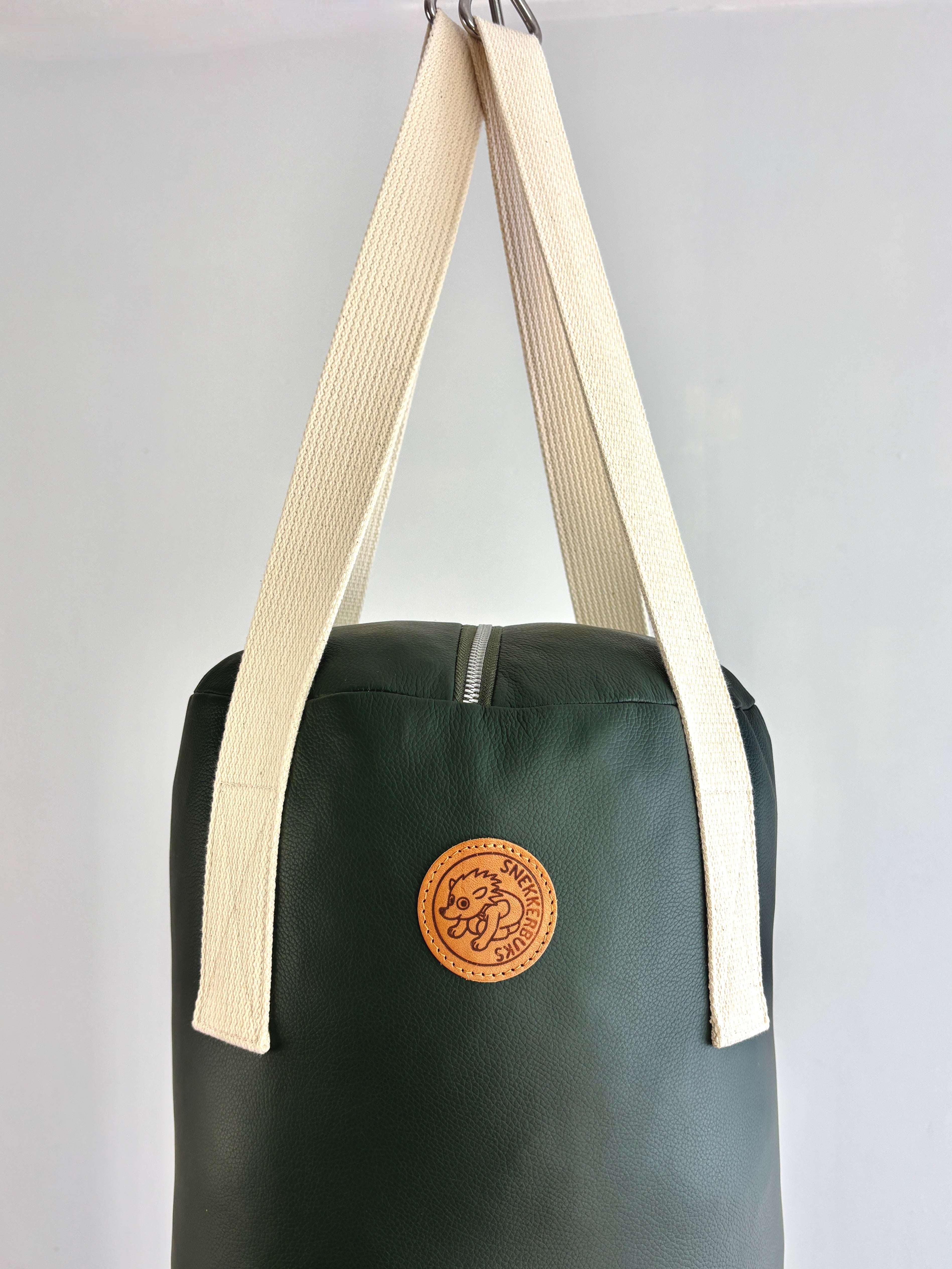 Kinder-Boxsack aus Leder – Snekkerbuks Junior
