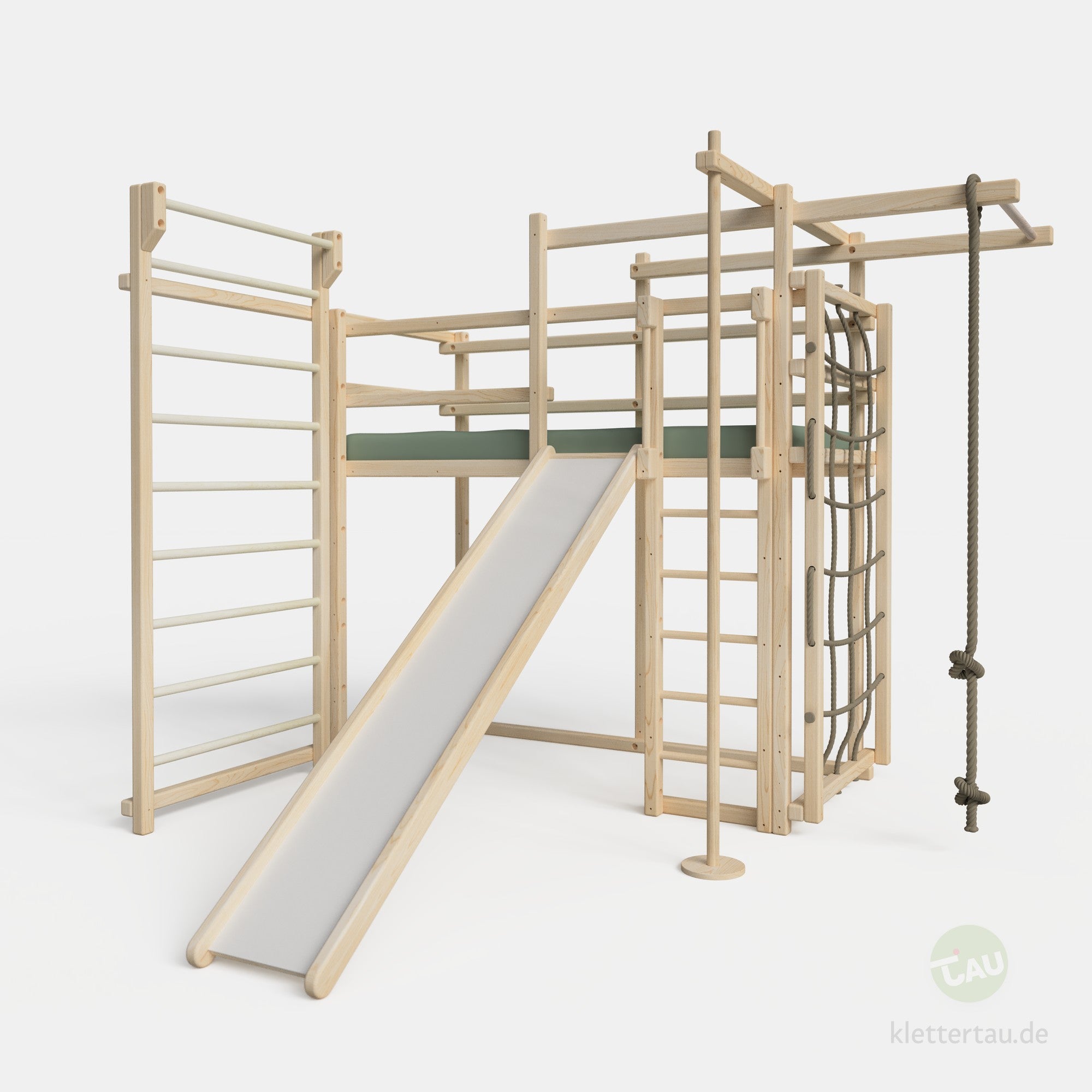 TAU Klettermax mit Rutsche von TAU Abenteuerbetten