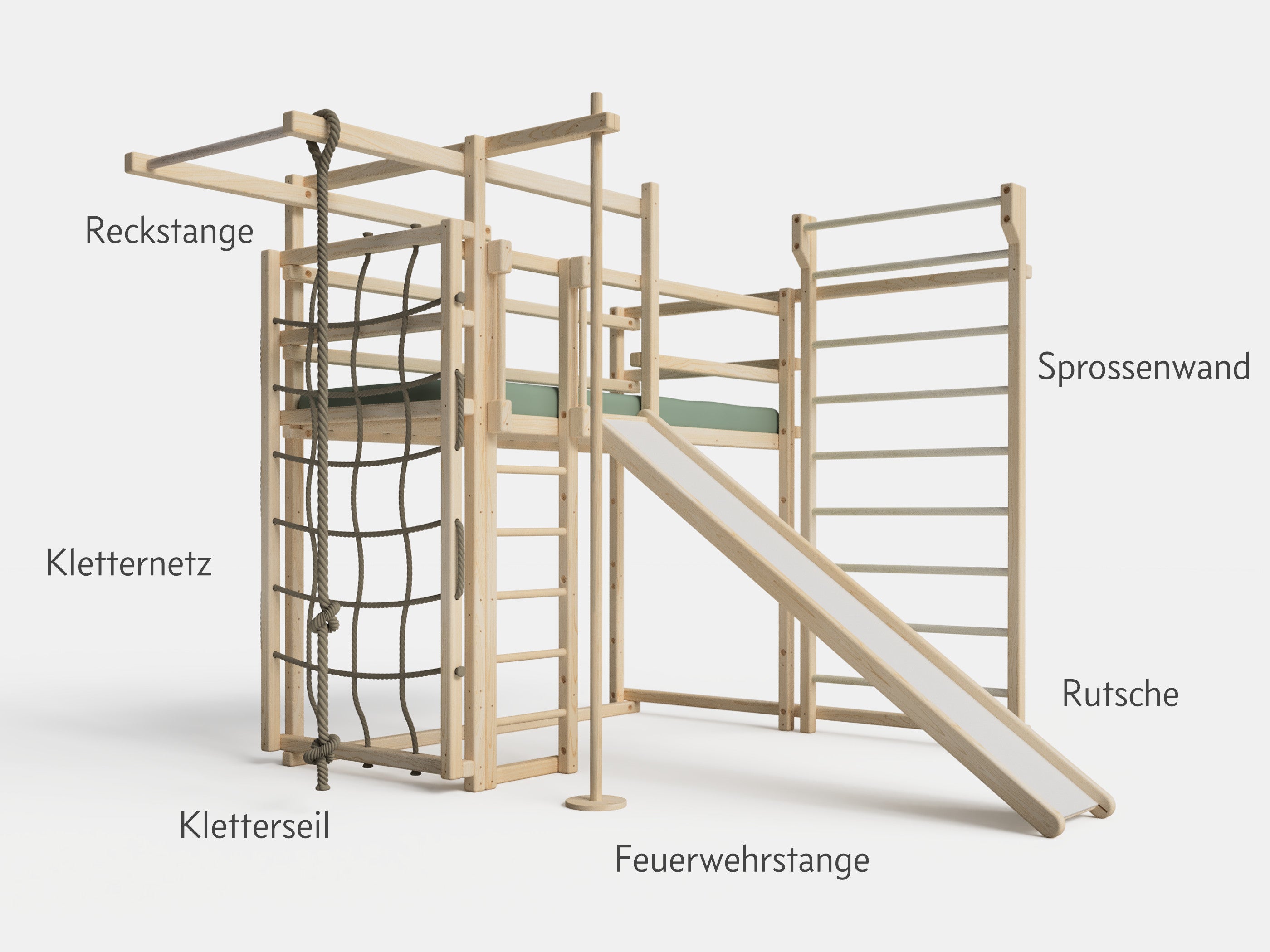 Features des TAU Klettermax von TAU Abenteuerbetten