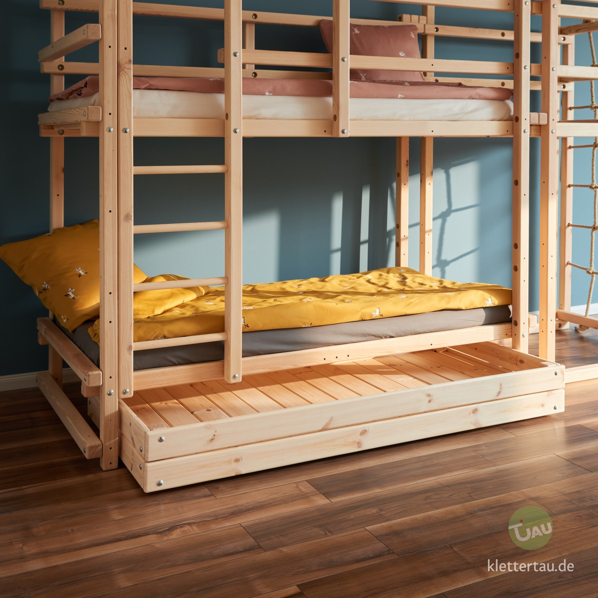 Riesenschublade unter Etagenbett Ansicht2