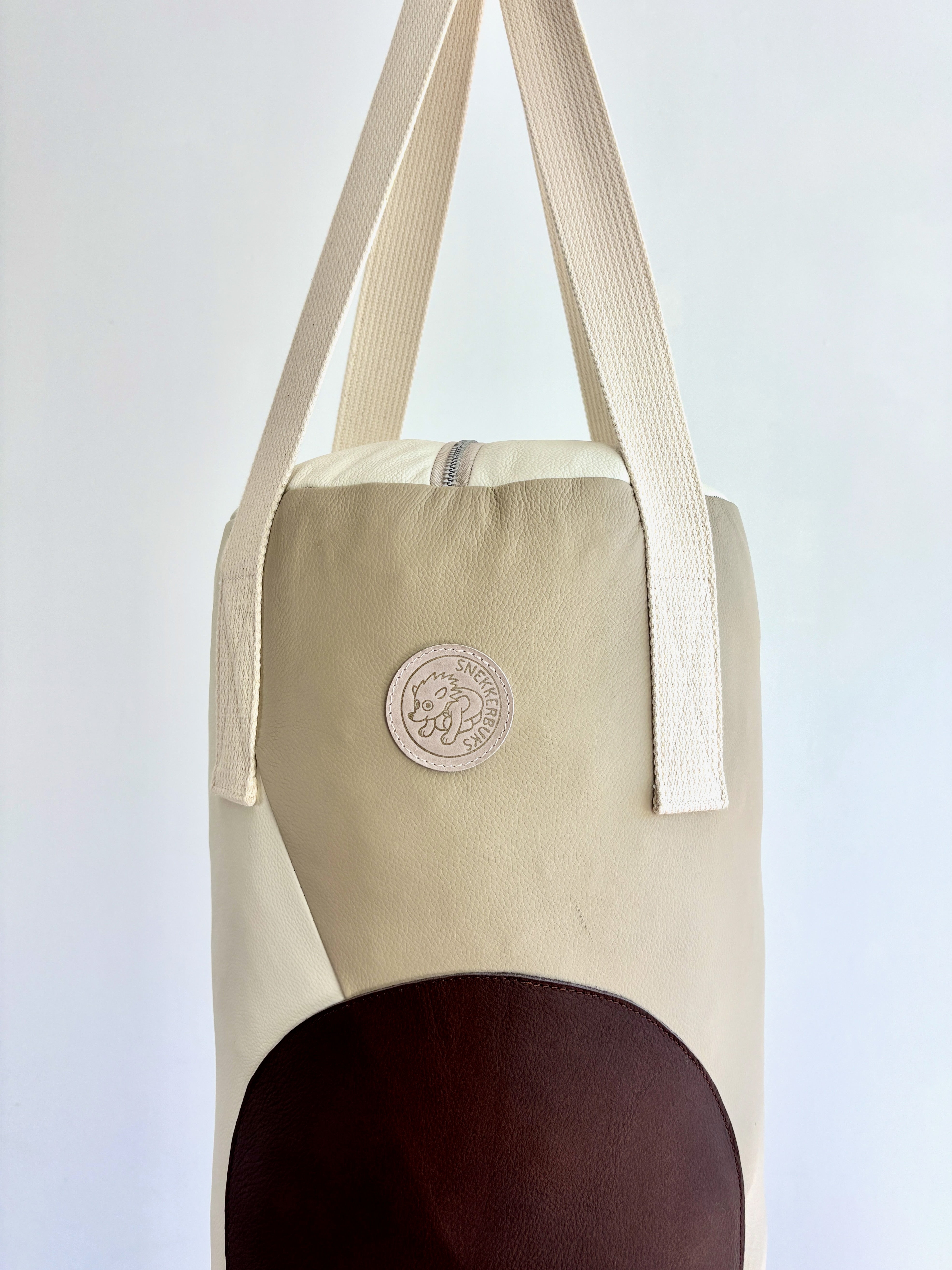 Kinder-Boxsack aus Leder – Snekkerbuks Junior