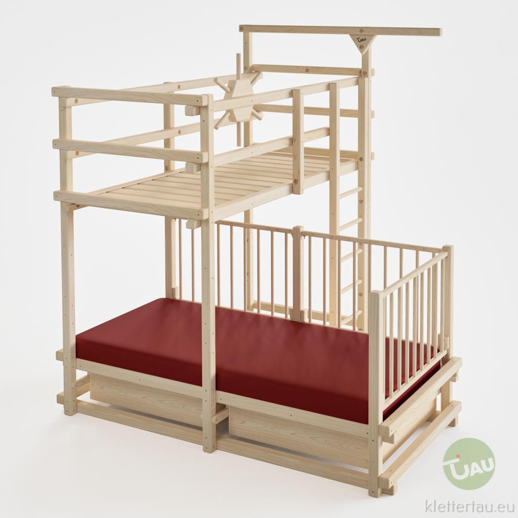 Babybett Variante 3 aus Babybett von Tau Abenteuerbetten