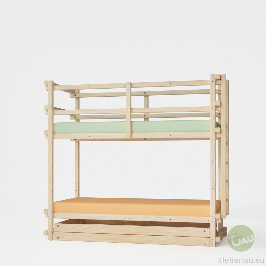 Etagenbett von TAU Abenteuerbetten #Schubladen_Riesenschublade