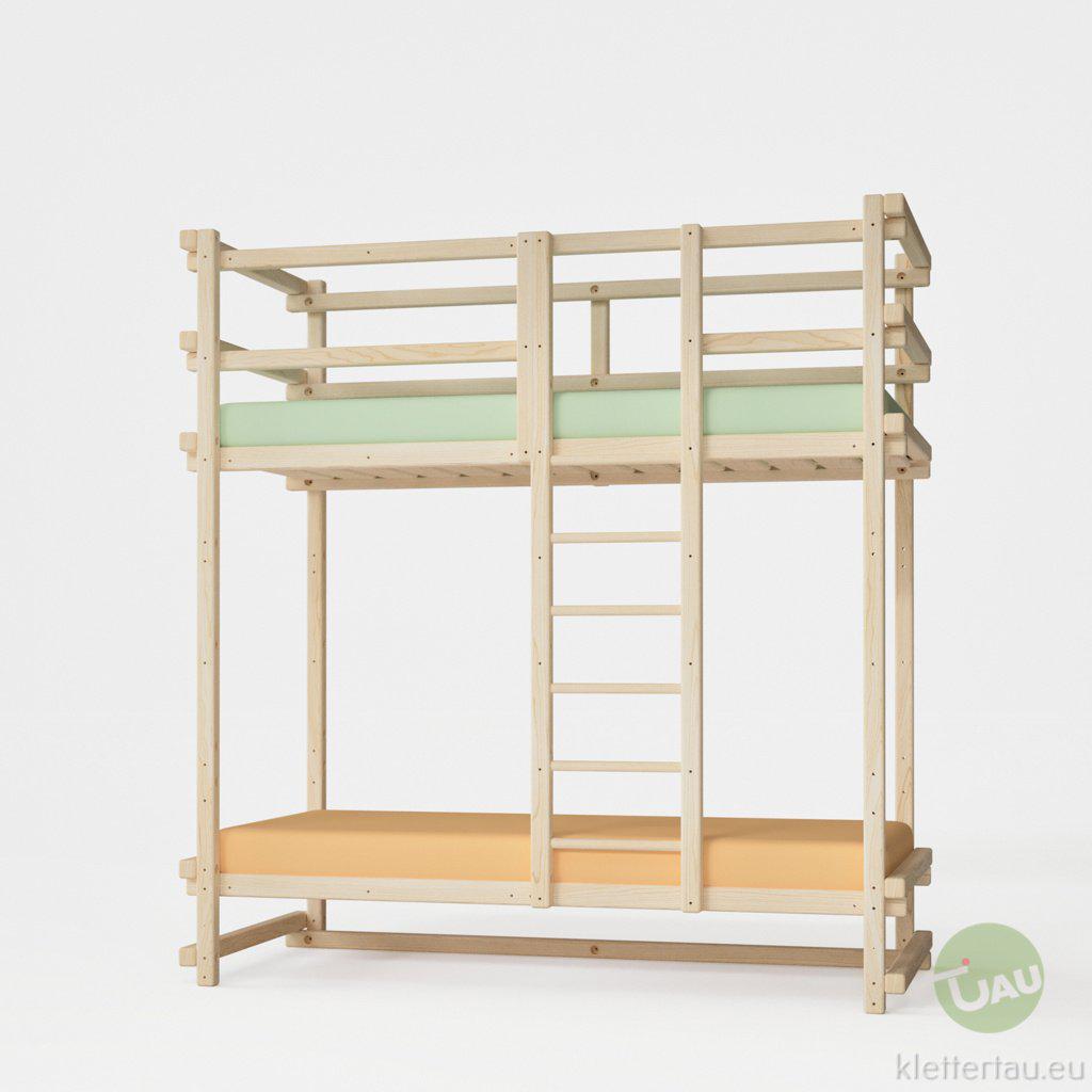 Etagenbett extra hoch von TAU Abenteuerbetten #Schubladen_ohne Schubladen