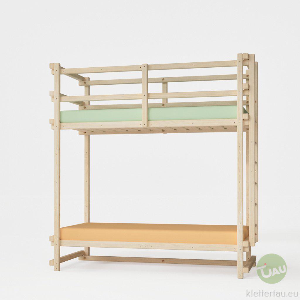Etagenbett extra hoch von TAU Abenteuerbetten #Schubladen_ohne Schubladen