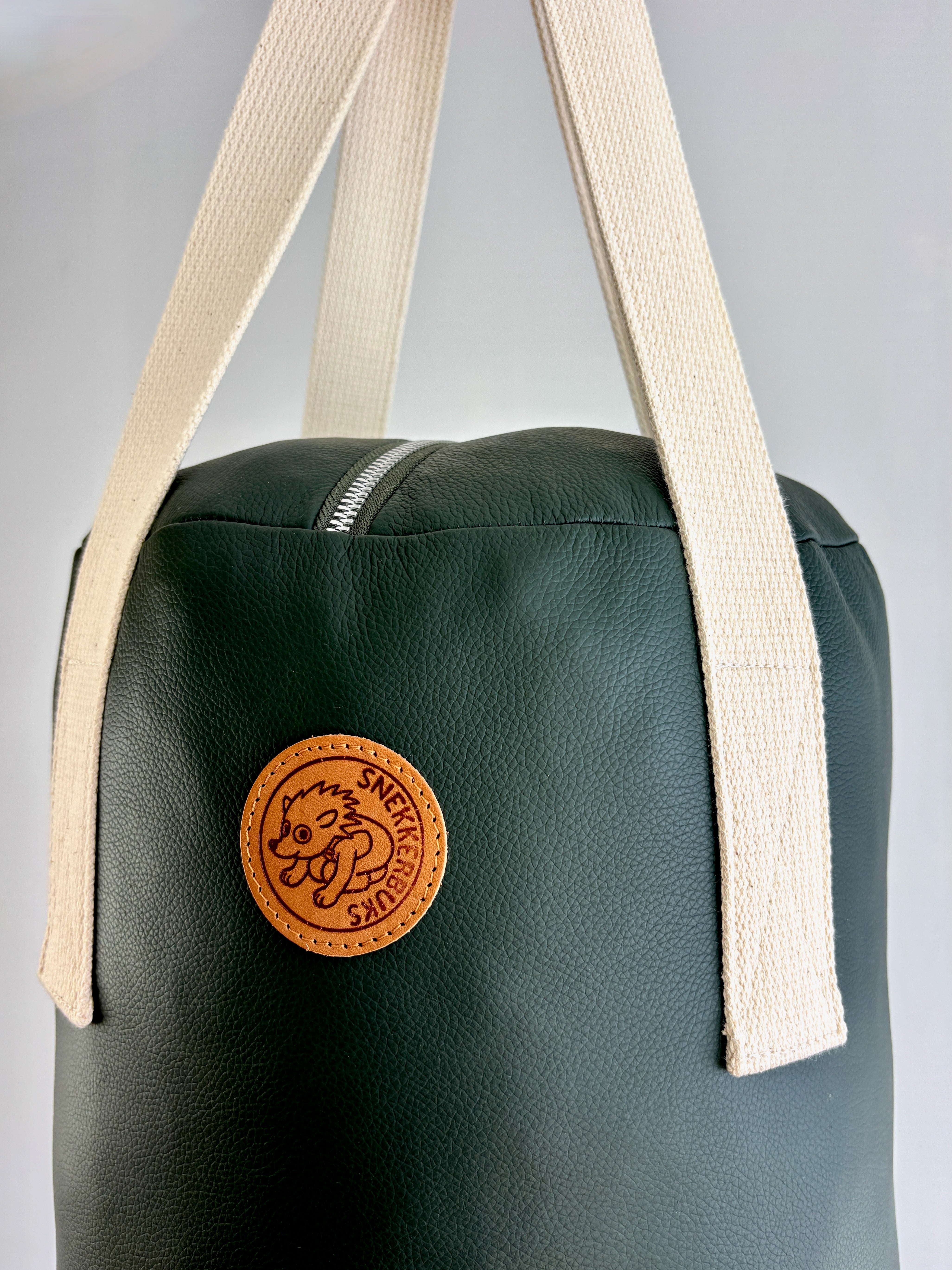 Kinder-Boxsack aus Leder – Snekkerbuks Junior